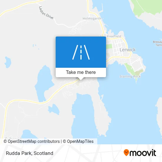 Rudda Park map