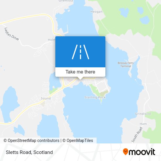 Sletts Road map