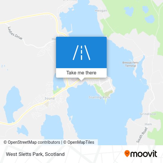West Sletts Park map