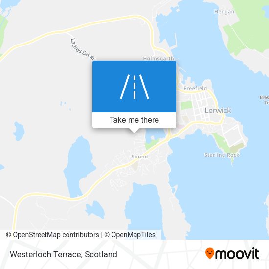 Westerloch Terrace map