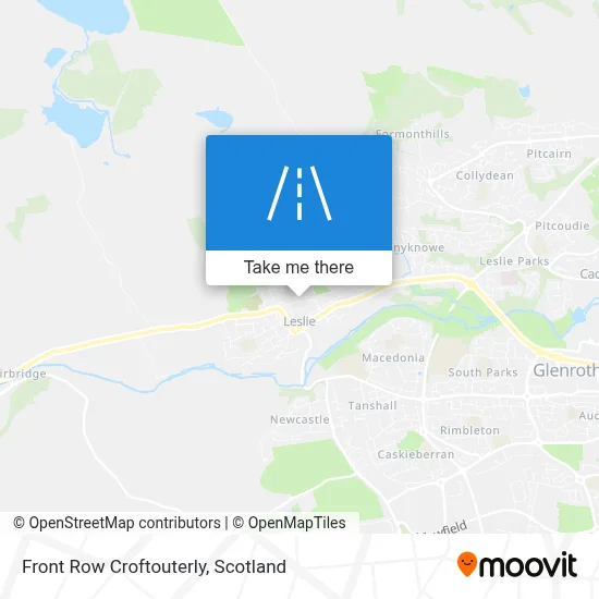 Front Row Croftouterly map