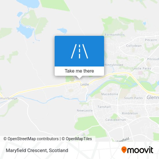 Maryfield Crescent map