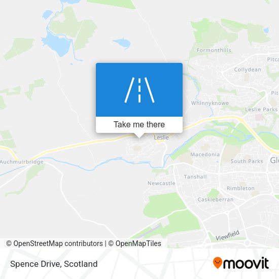 Spence Drive map