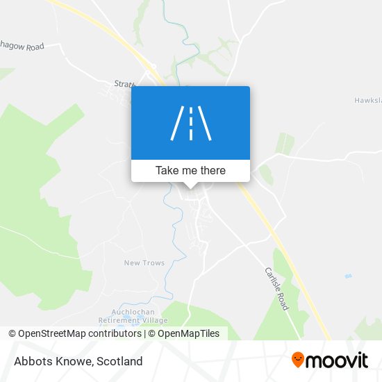 Abbots Knowe map