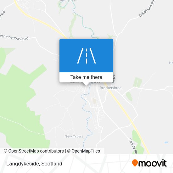 Langdykeside map