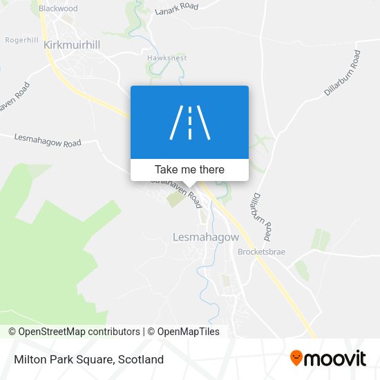 Milton Park Square map