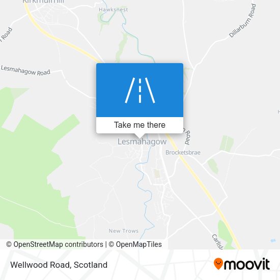 Wellwood Road map