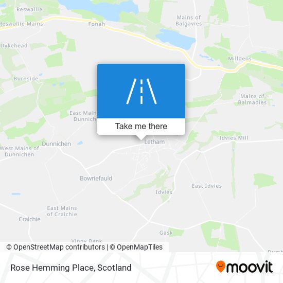 Rose Hemming Place map