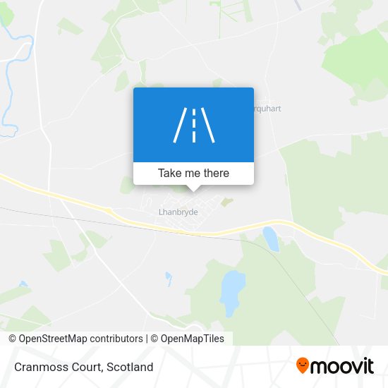 Cranmoss Court map