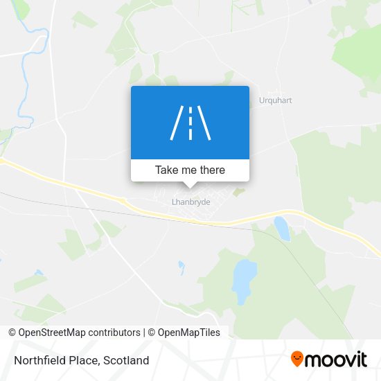 Northfield Place map