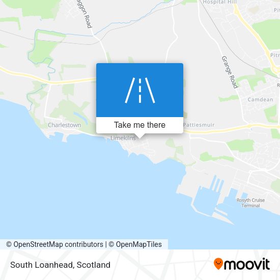 South Loanhead map