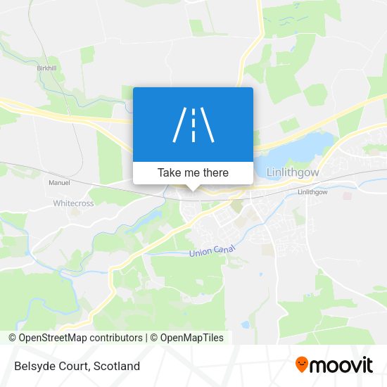 Belsyde Court map