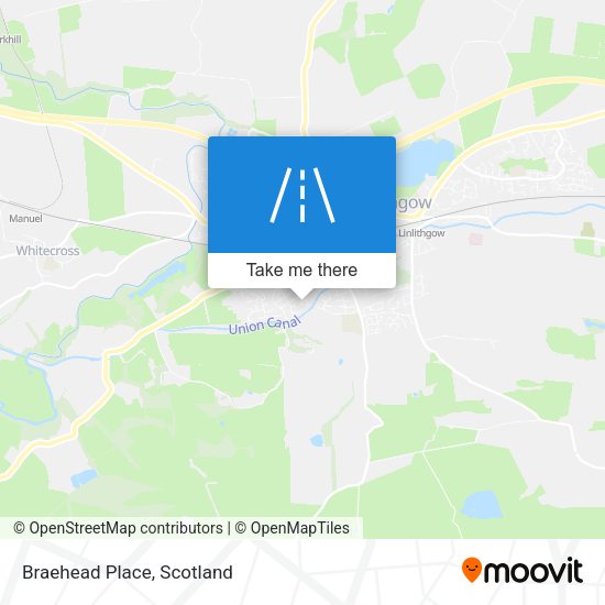 Braehead Place map