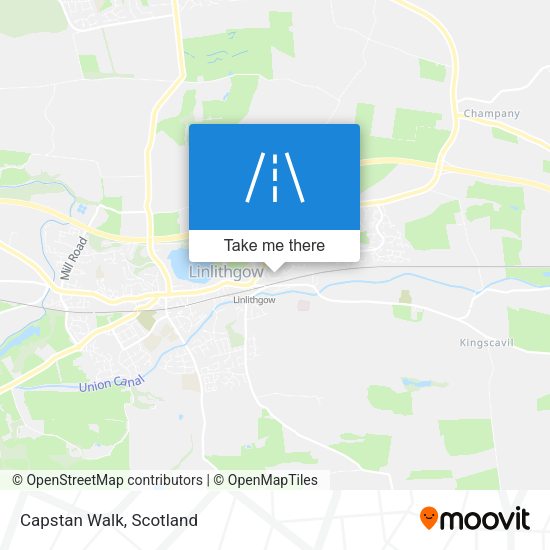 Capstan Walk map