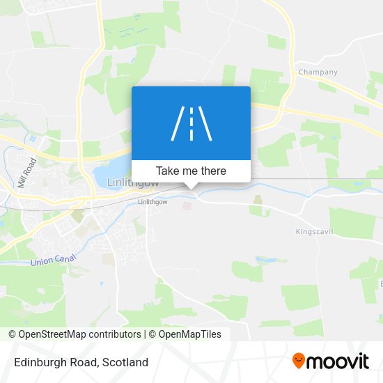 Edinburgh Road map
