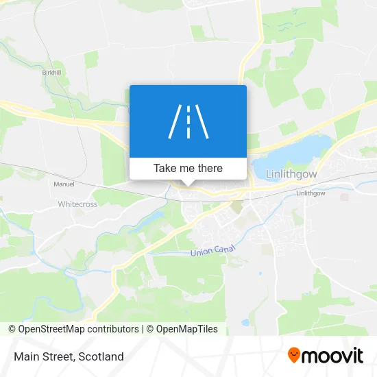 Main Street map