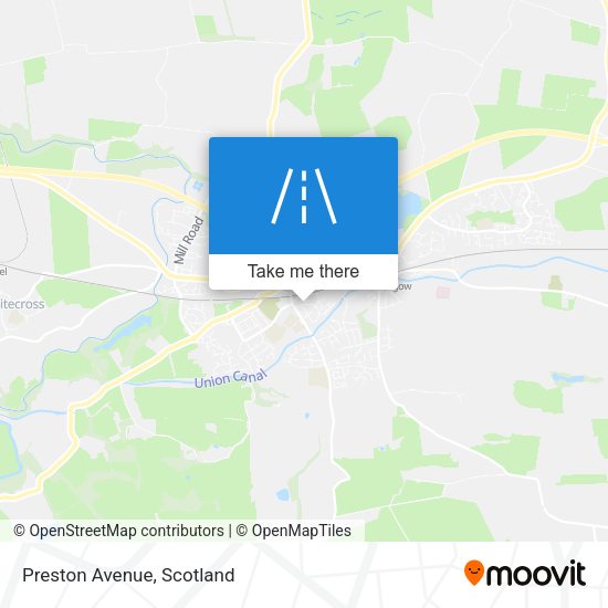Preston Avenue map