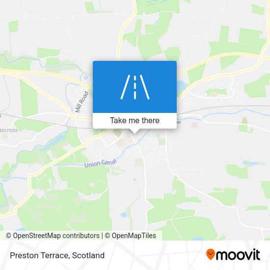Preston Terrace map