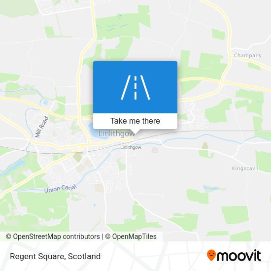 Regent Square map