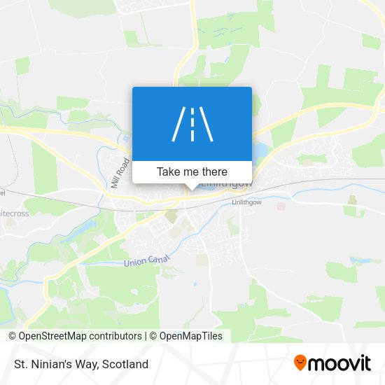 St. Ninian's Way map