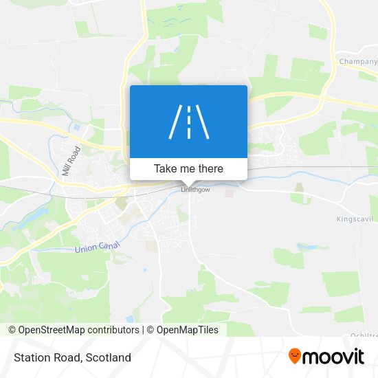 Station Road map