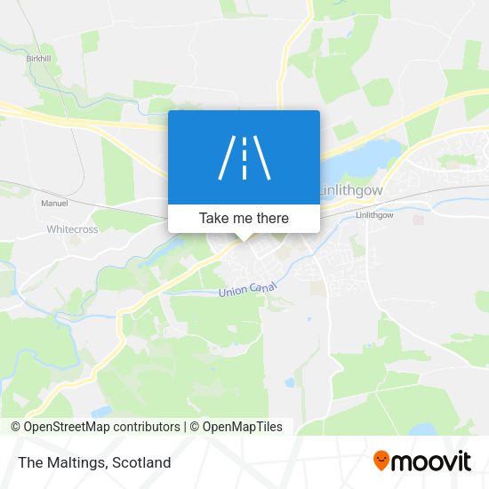 The Maltings map