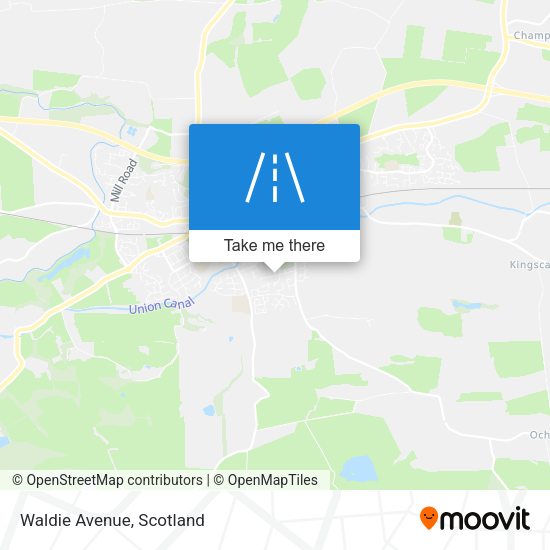 Waldie Avenue map