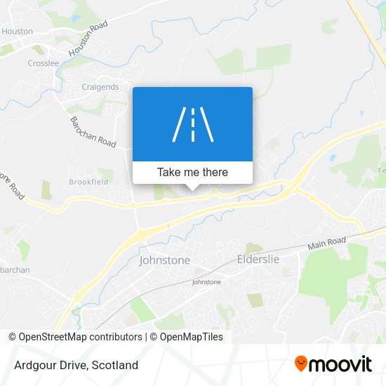 Ardgour Drive map