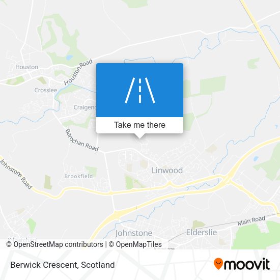 Berwick Crescent map