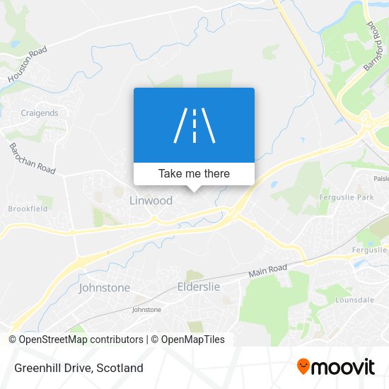Greenhill Drive map