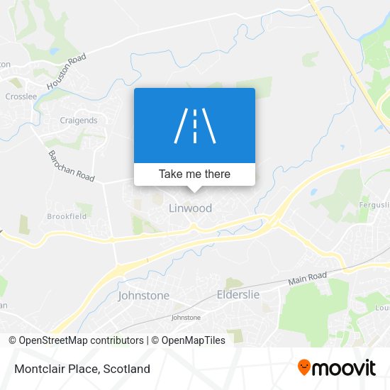 Montclair Place map