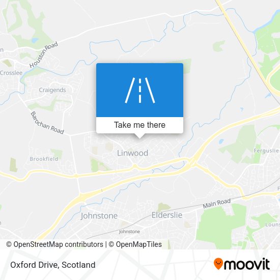 Oxford Drive map