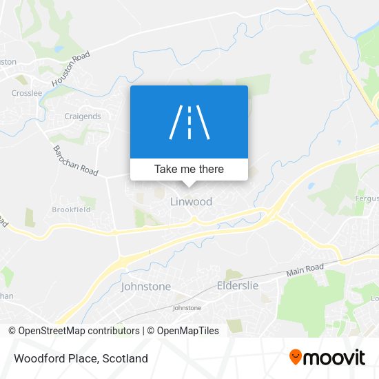 Woodford Place map