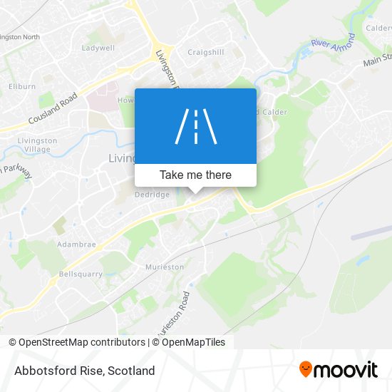 Abbotsford Rise map