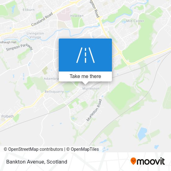 Bankton Avenue map