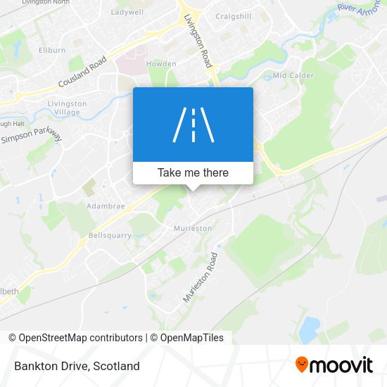 Bankton Drive map