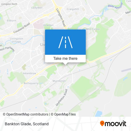 Bankton Glade map