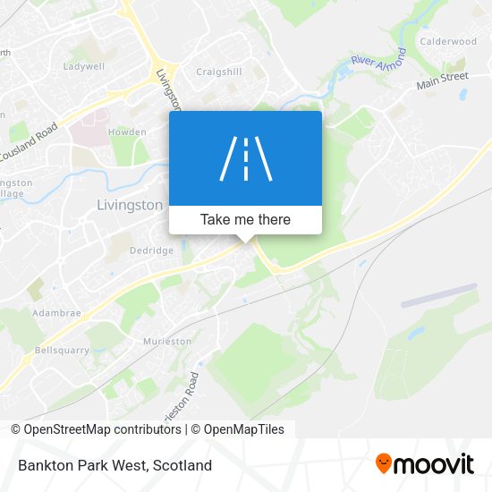 Bankton Park West map