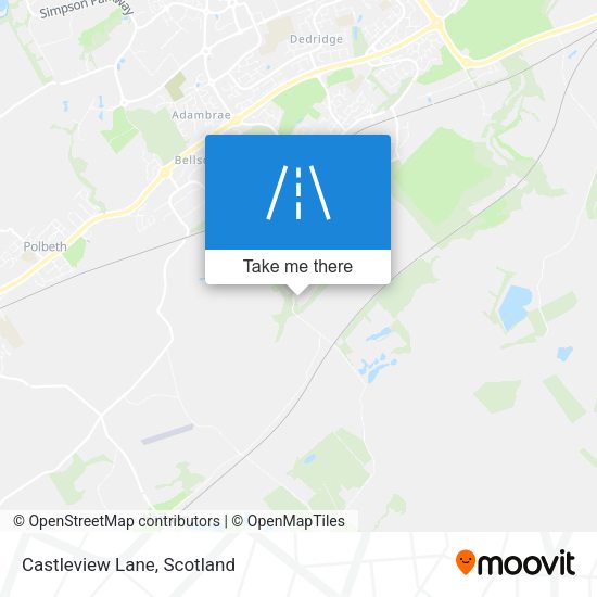 Castleview Lane map
