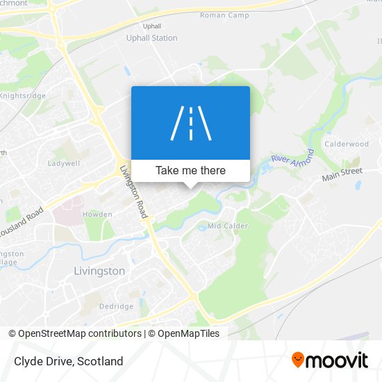 Clyde Drive map