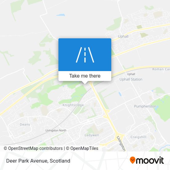 Deer Park Avenue map