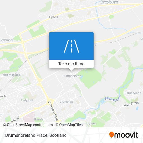 Drumshoreland Place map