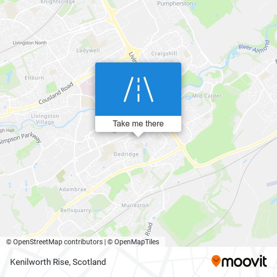 Kenilworth Rise map