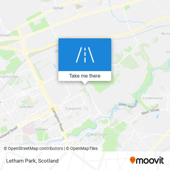 Letham Park map