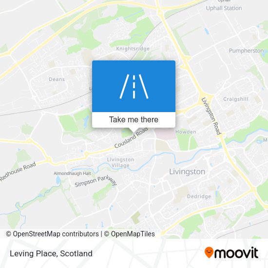 Leving Place map