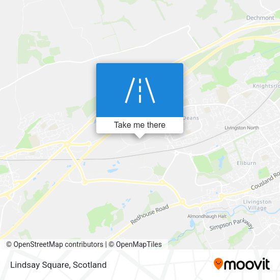 Lindsay Square map