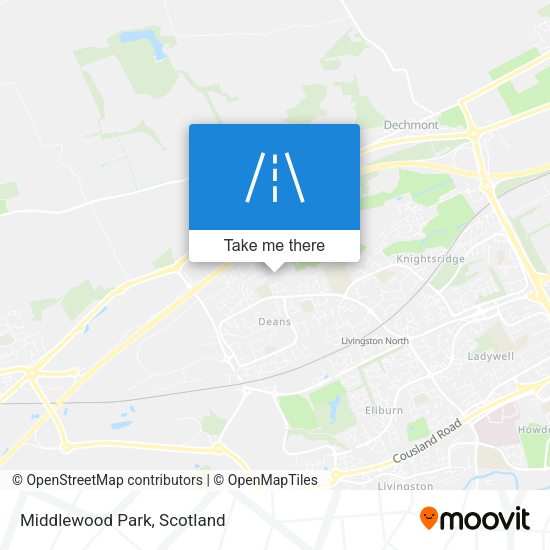 Middlewood Park map
