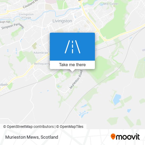 Murieston Mews map