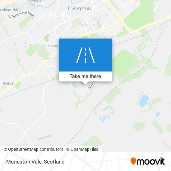 Murieston Vale map