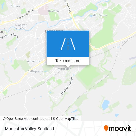 Murieston Valley map